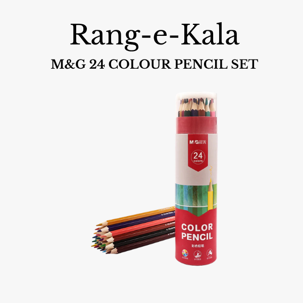 M&G 24 Colour Pencil set