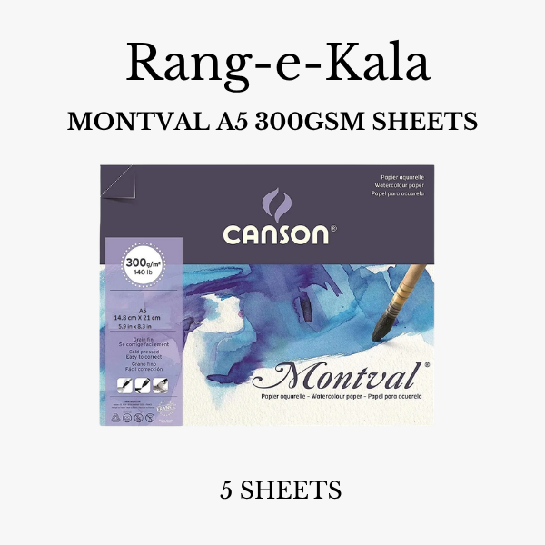 Montval Sheet 300gsm A5