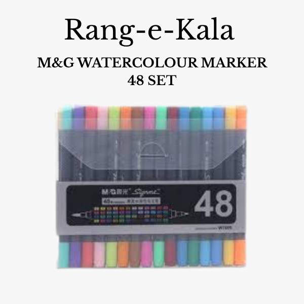 M&G Water Colours 48 set