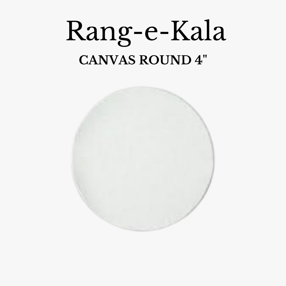 Canvas Round 4x4