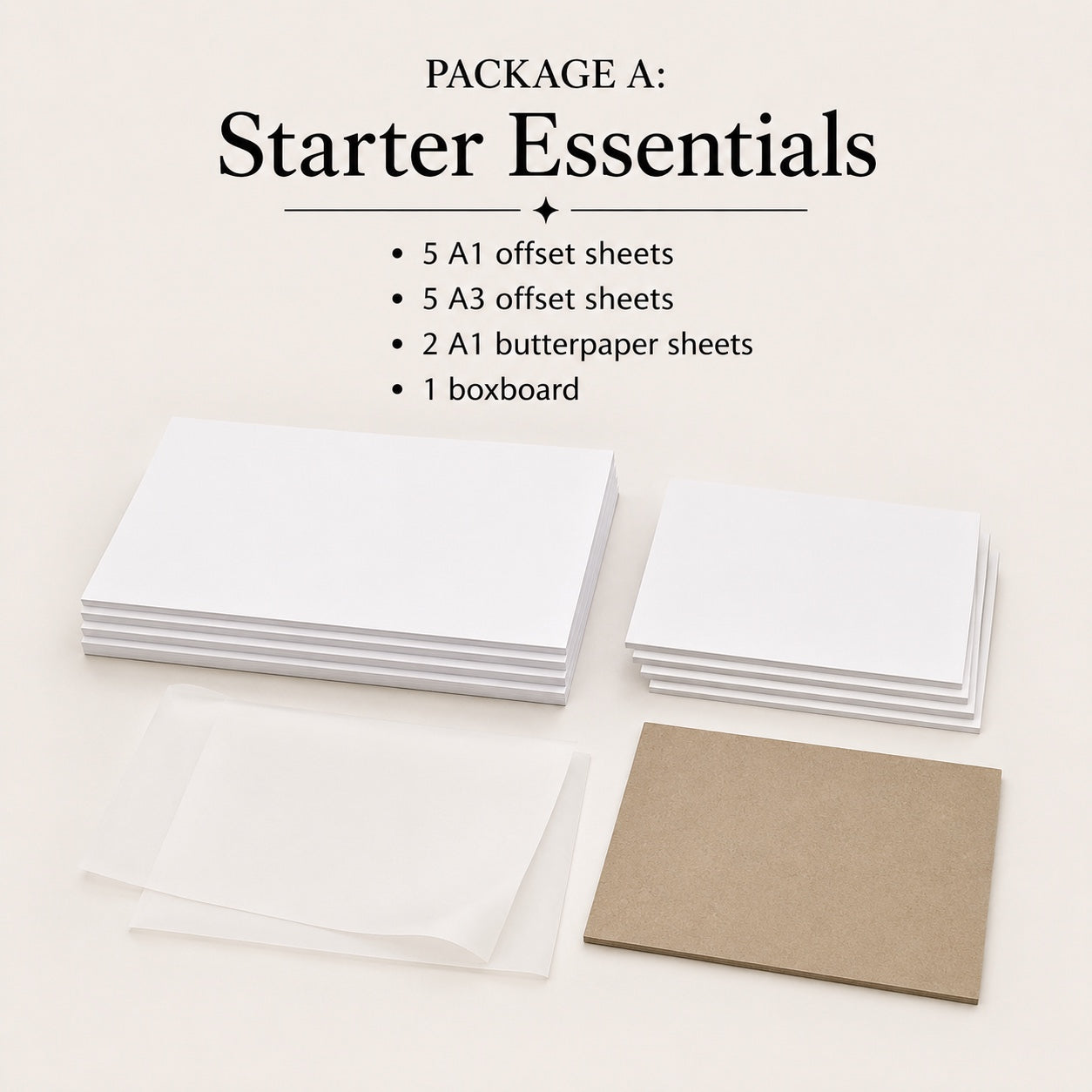 Package A: Starter Essentials