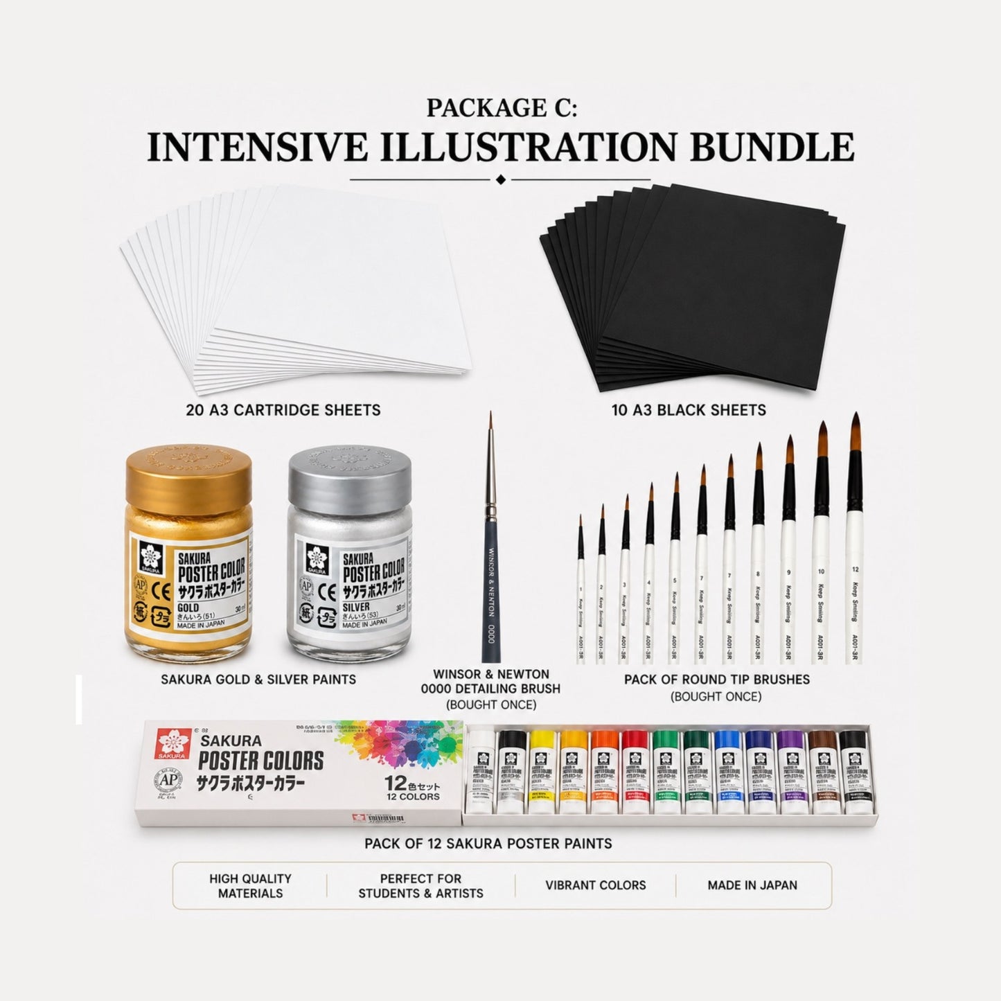 Package C: Intensive Illustration Bundle