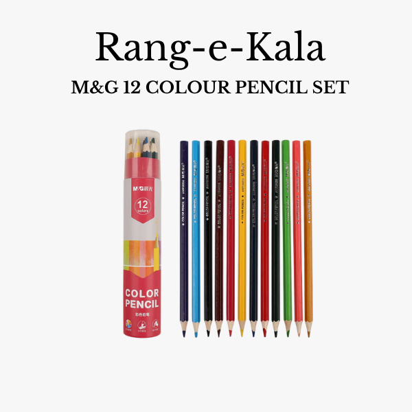 M&G 12 Colour Pencil set