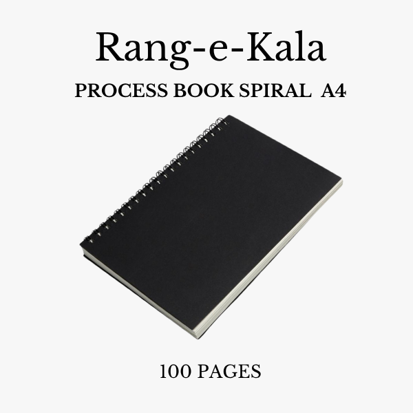 Process book spiral a4 100 pages