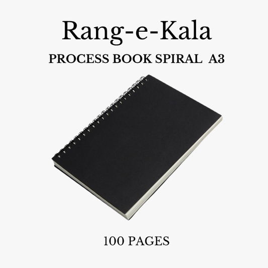 Process book spiral a3 100 pages