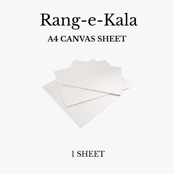 Canvas Sheets A4