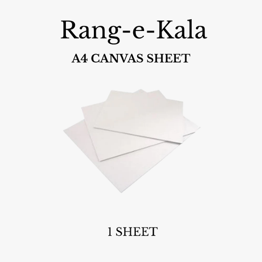 Canvas Sheets A4