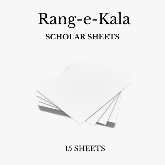 Scholar Sheet A1