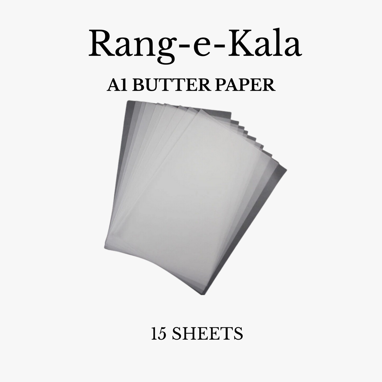 A1 BUTTER PAPER
