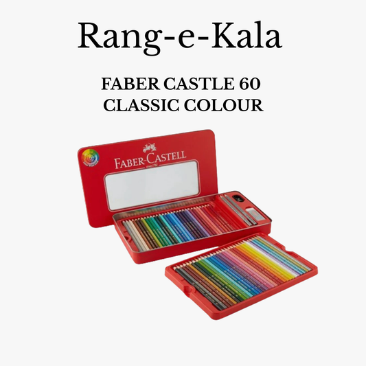 FABER-CASTELL 60 CLASSIC COLOUR PENCILS