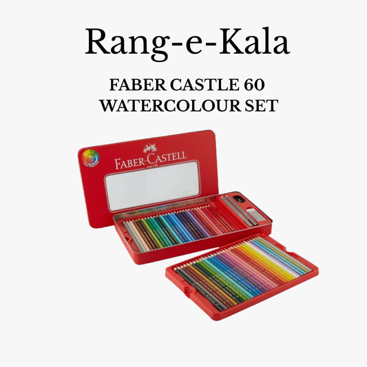 FABER-CASTELL 60 WATERCOLOUR PENCILS