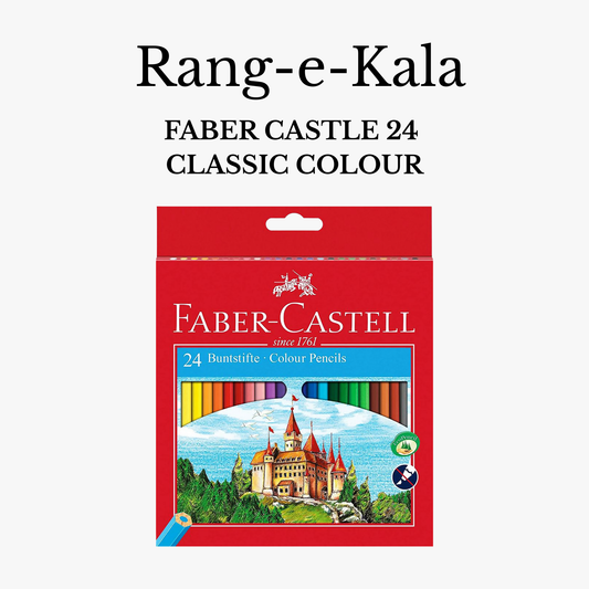 FABER-CASTELL 24 CLASSIC COLOUR PENCILS