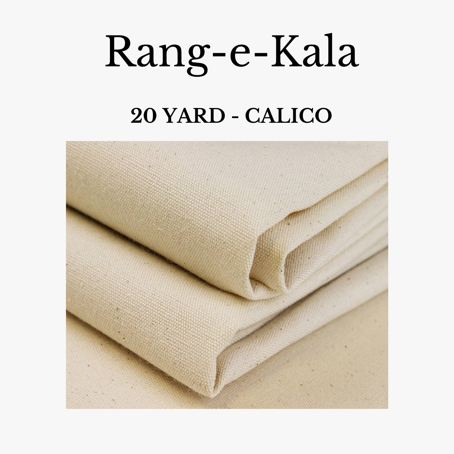 CALICO FABRIC - PREMIUM QUALITY COTTON