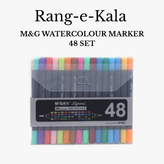 M&G Water Colours 48 set