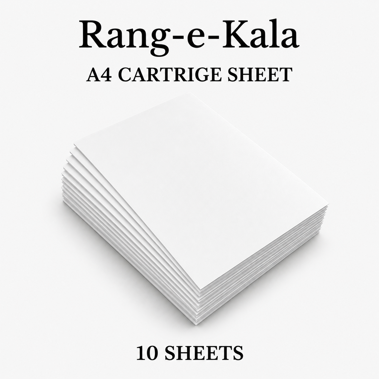 Cartrige Sheet A4