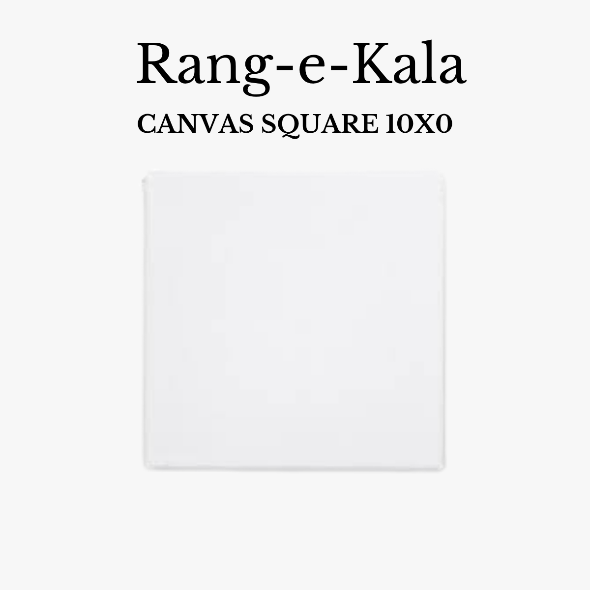 Canvas Square 10x10