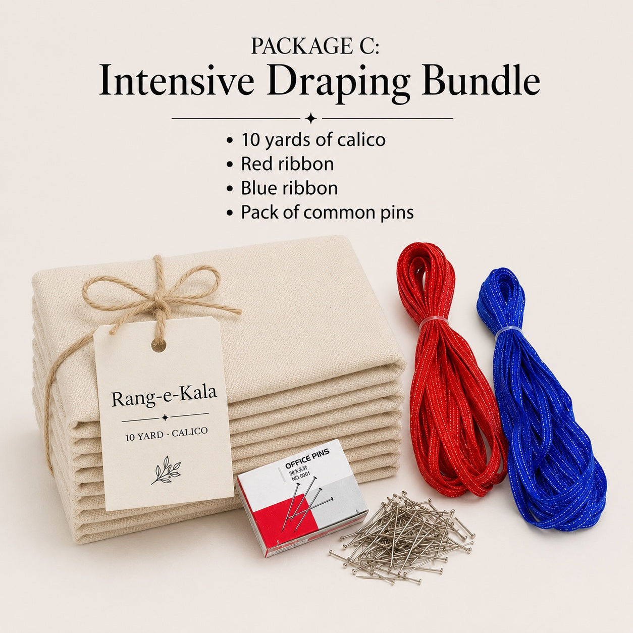 Package C: Intensive Draping Bundle